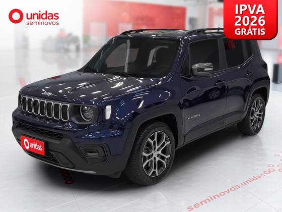 JEEP RENEGADE 1.3 T270 TURBO FLEX LONGITUDE AT6